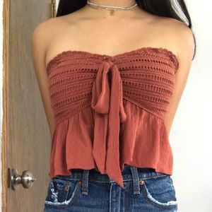Rust AE crop top
